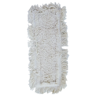 Rezerva mop plat bumbac cu buzunare 49 cm
